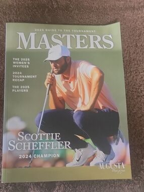Masters Magazine, Cover Scottie Scheffler